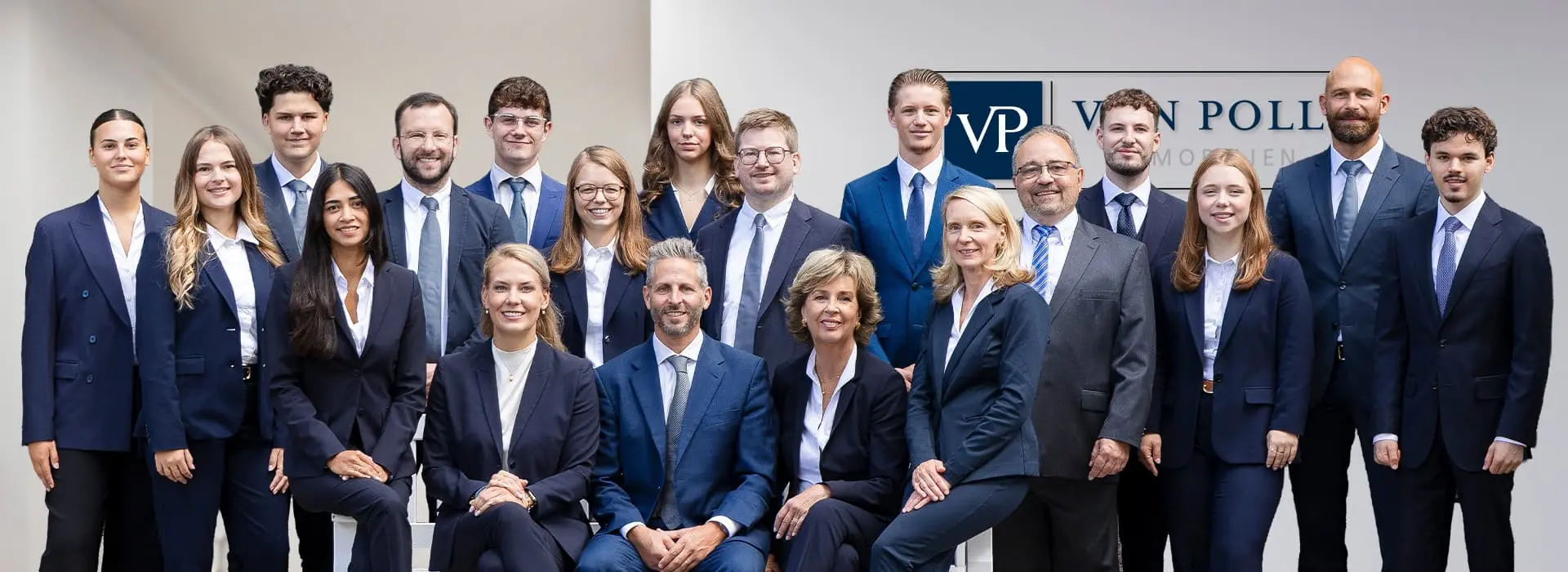 VON POLL IMMOBILIEN – Immobilienmakler Wiesbaden – Teambild