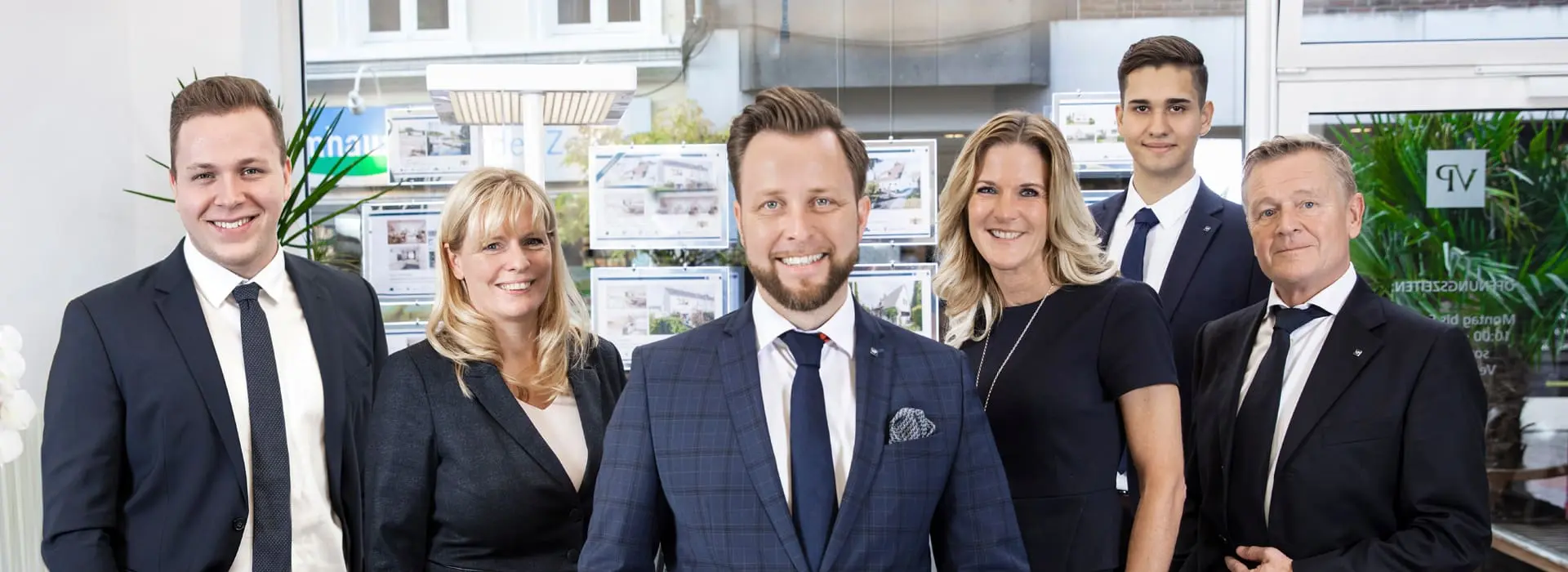 VON POLL IMMOBILIEN – Immobilienmakler Willich – Teambild