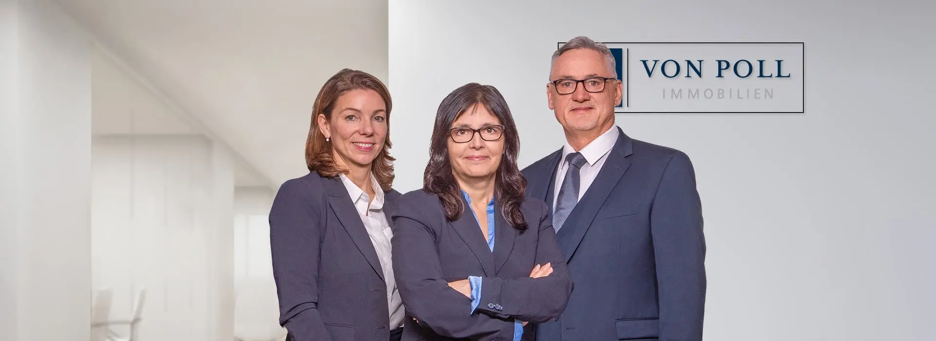 VON POLL IMMOBILIEN – Immobilienmakler Geldern / Kevelaer – Teambild