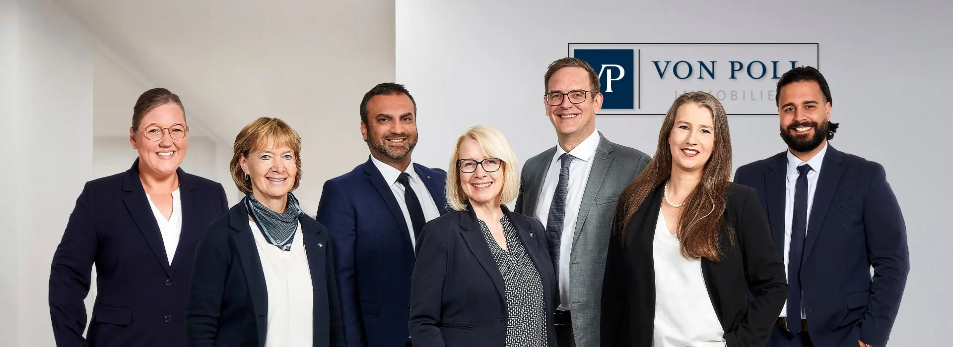 VON POLL IMMOBILIEN – Immobilienmakler Celle – Teambild