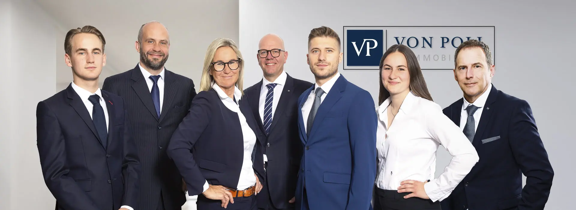 VON POLL IMMOBILIEN – Immobilienmakler Berlin - Spandau – Teambild