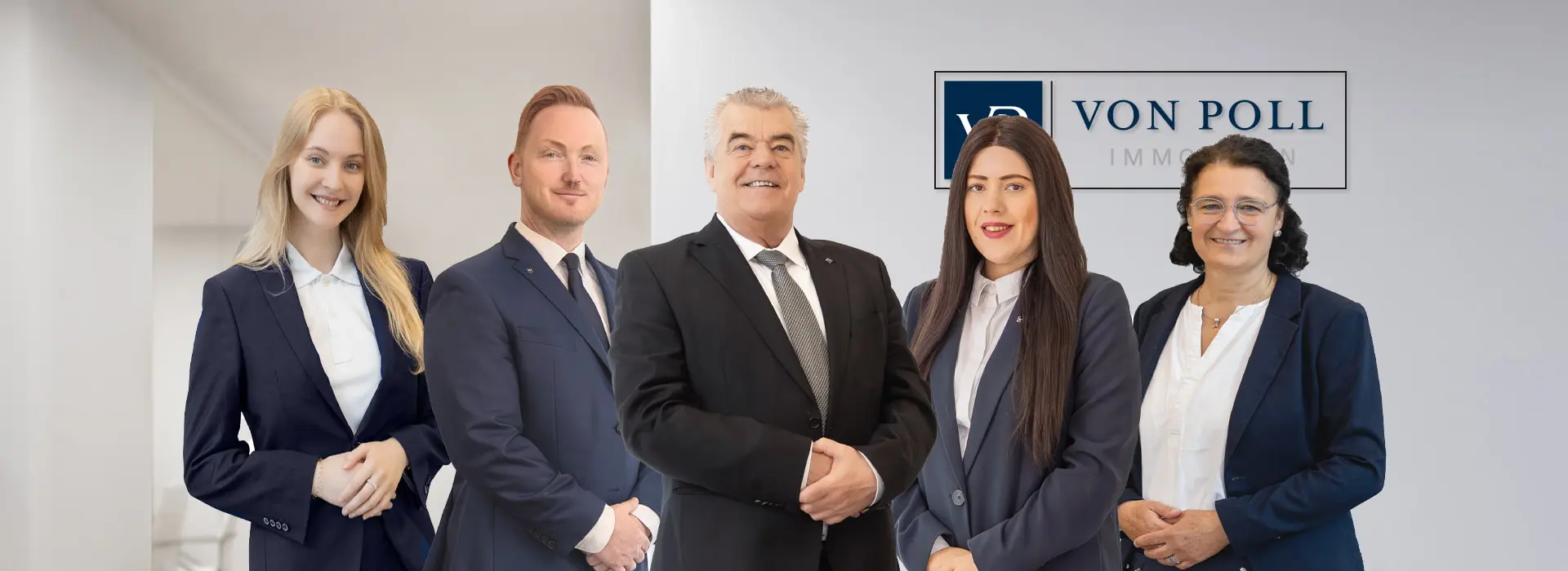 VON POLL IMMOBILIEN – Immobilienmakler Jever – Teambild