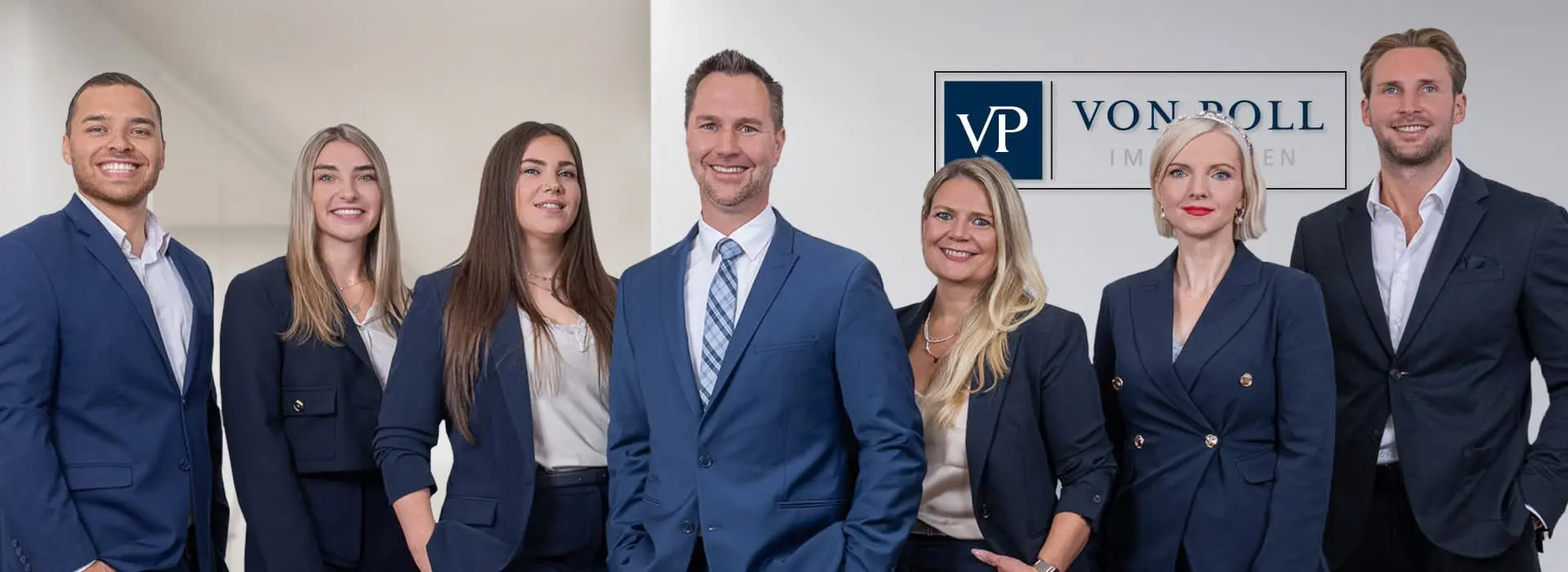 Teambild VON POLL IMMOBILIEN Duisburg