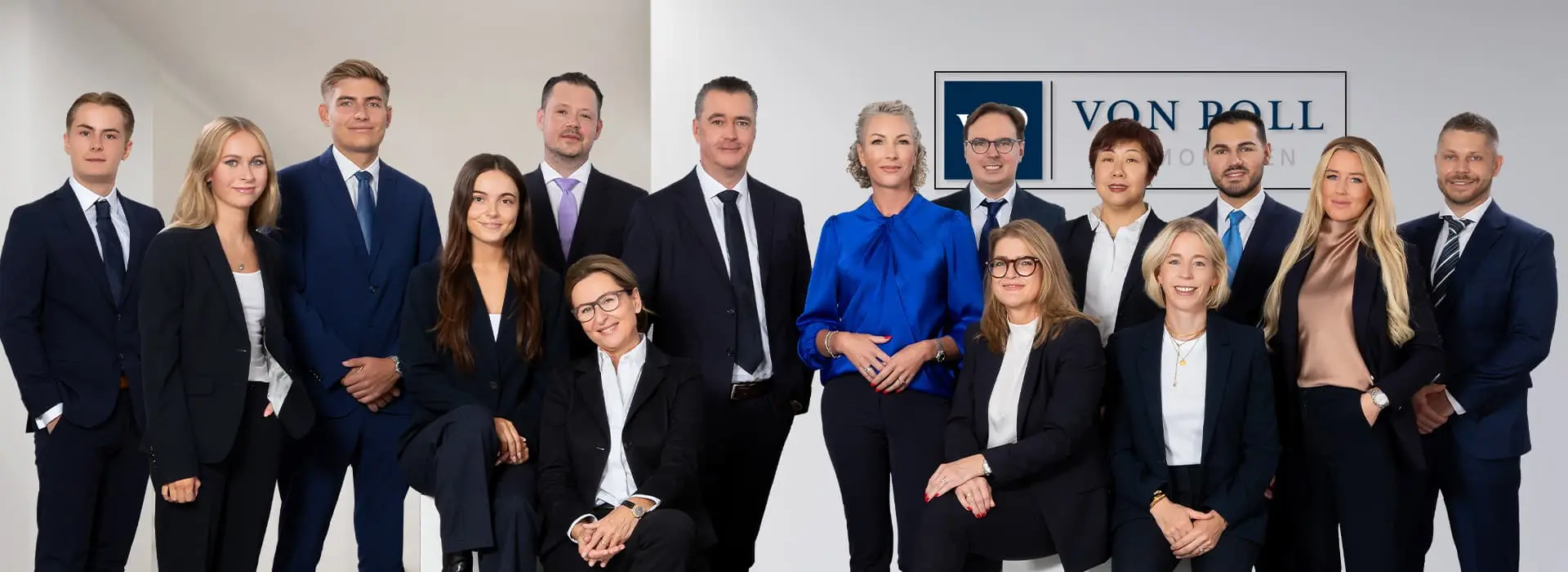 VON POLL IMMOBILIEN – Immobilienmakler Düsseldorf – Teambild