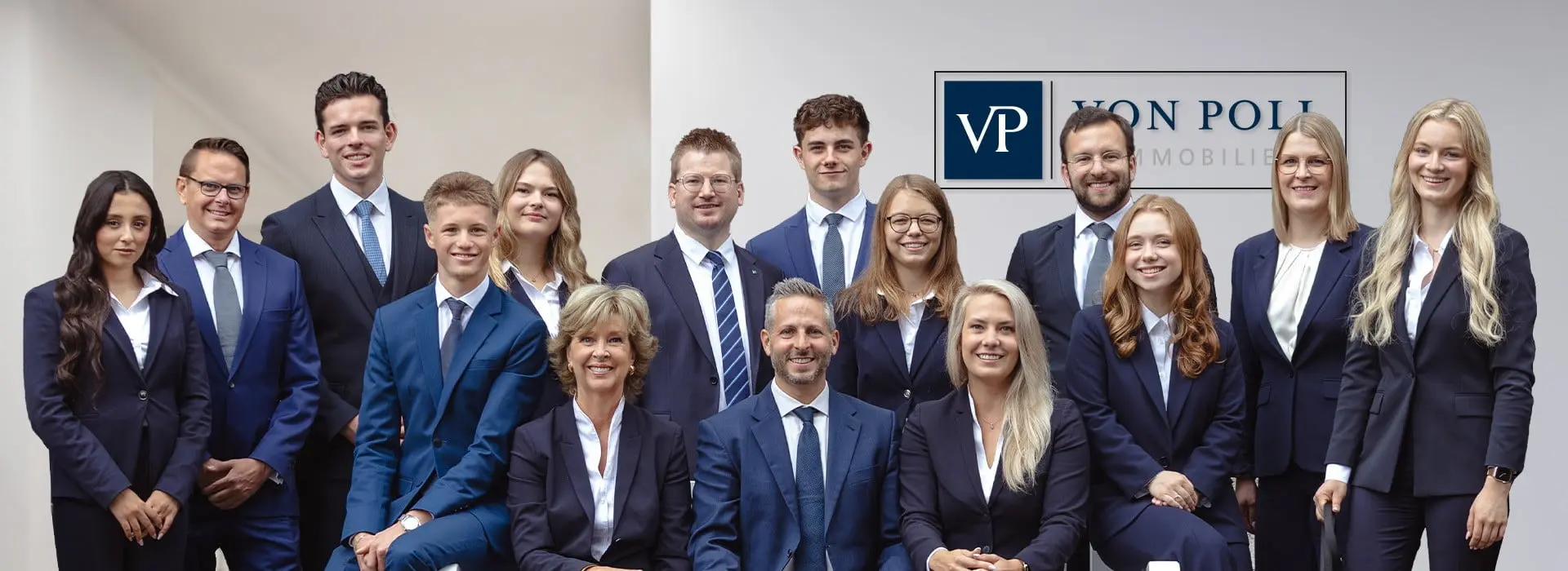 VON POLL IMMOBILIEN – Immobilienmakler Mainz – Teambild