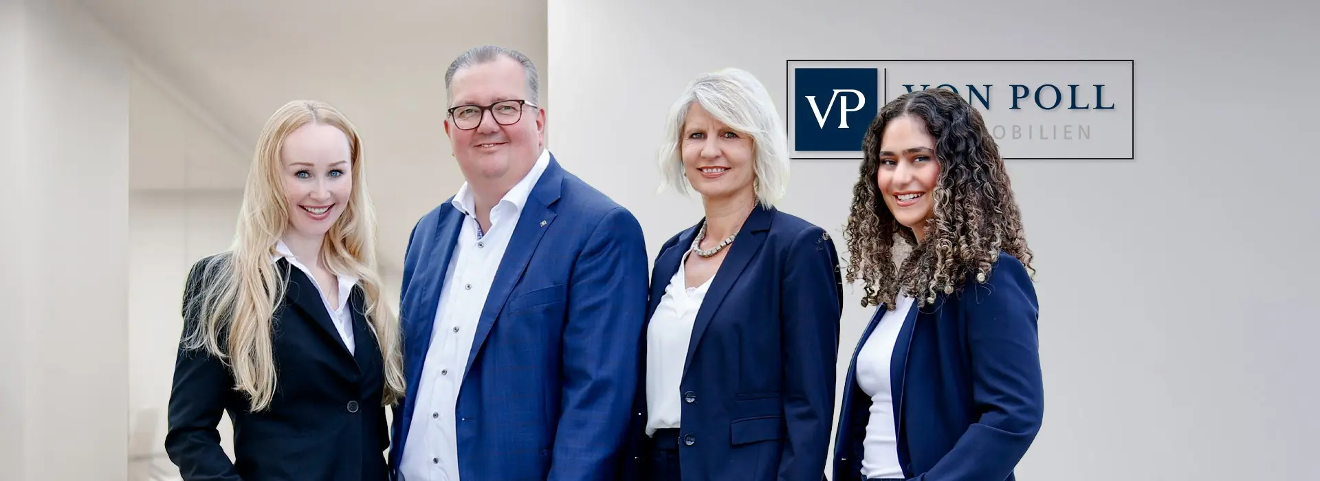 Teambild VON POLL IMMOBILIEN Darmstadt