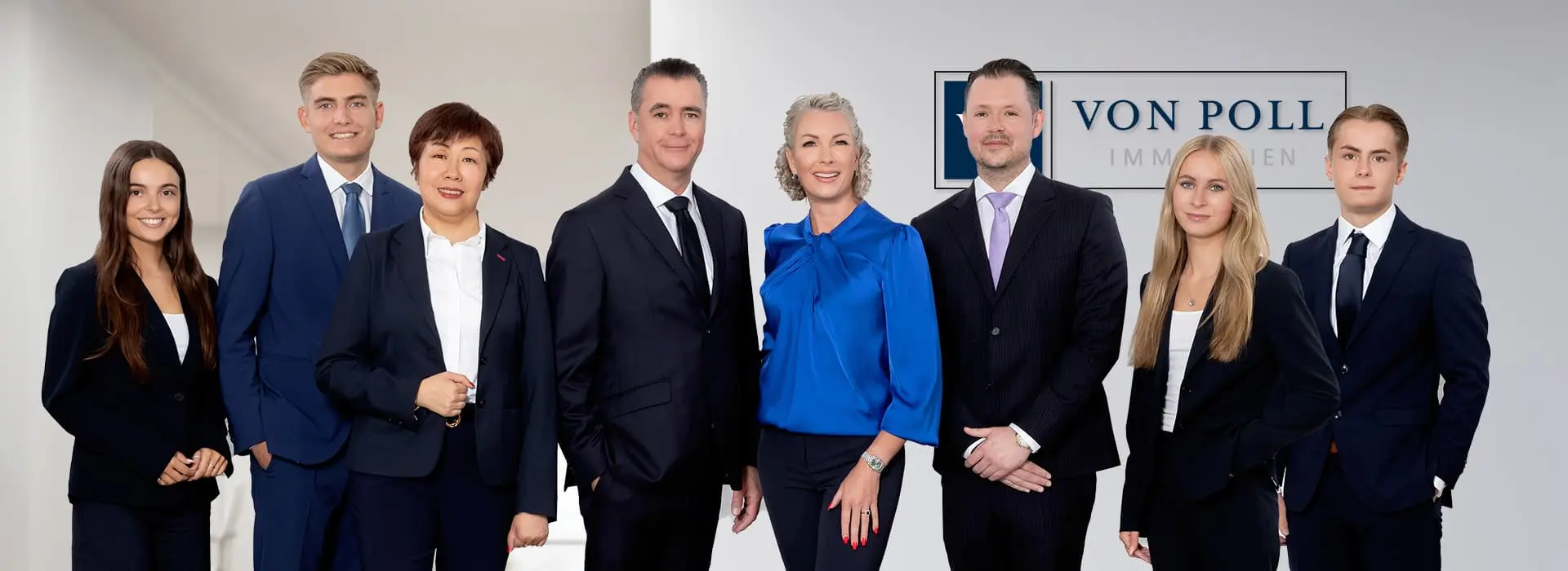 VON POLL IMMOBILIEN – Immobilienmakler Meerbusch – Teambild