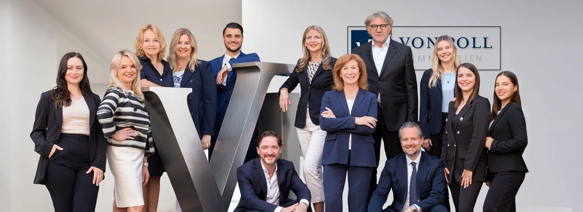 Csapatkép VON POLL IMMOBILIEN Frankfurt - Westend
