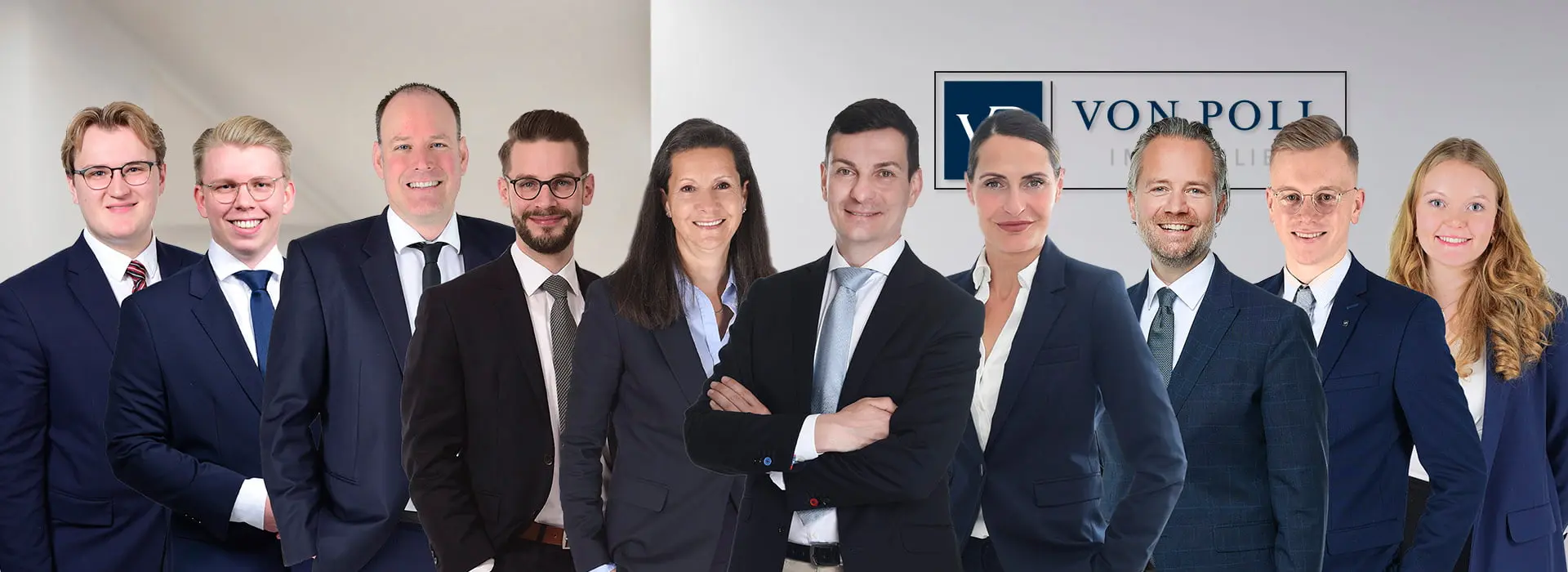 VON POLL IMMOBILIEN - Real estate agent Kiel - Team picture