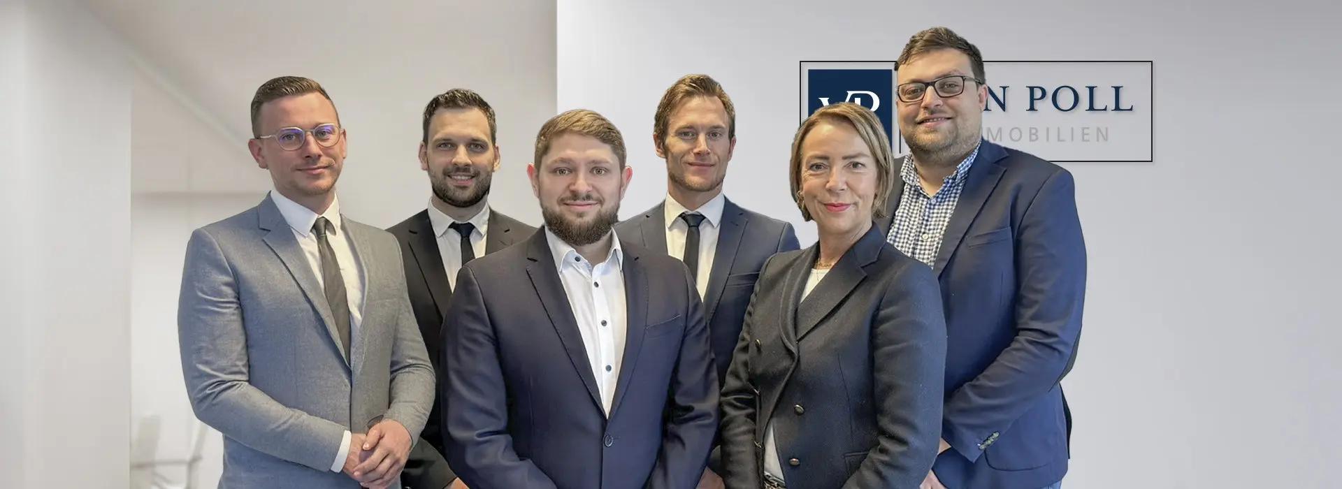 VON POLL IMMOBILIEN – Immobilienmakler Rheine – Teambild