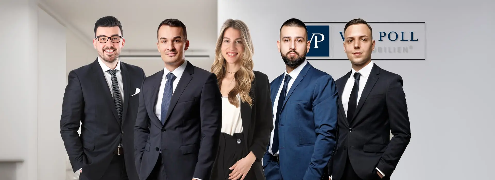 VON POLL IMMOBILIEN – Immobilienmakler Bruchsal – Teambild