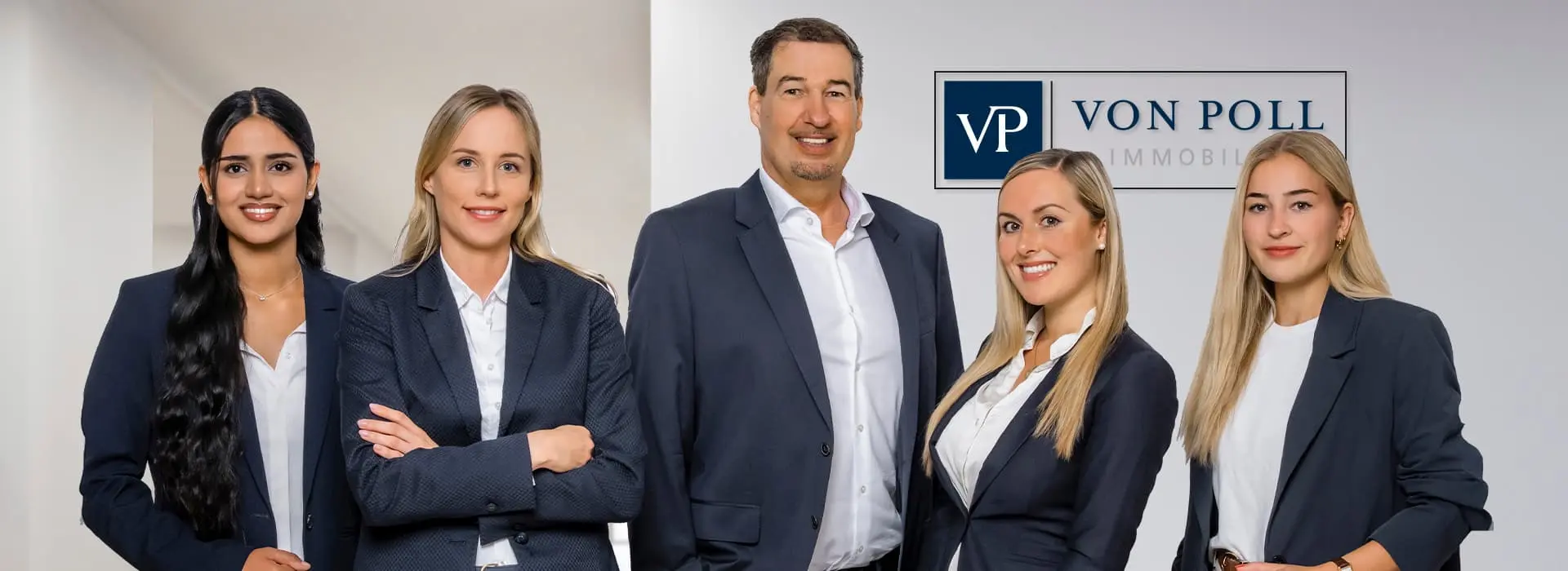 VON POLL IMMOBILIEN – Immobilienmakler Weinheim – Teambild