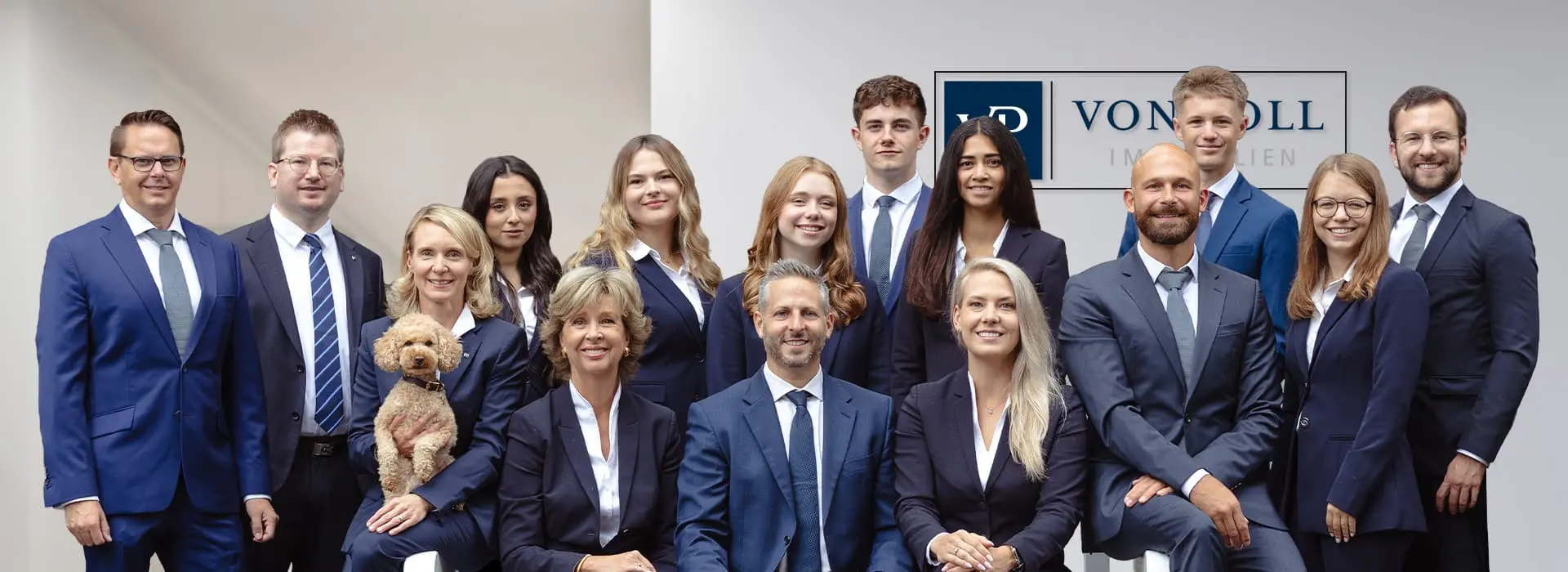 VON POLL IMMOBILIEN – Immobilienmakler Wiesbaden – Teambild