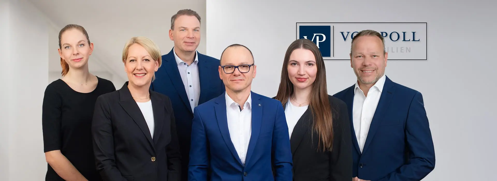 VON POLL IMMOBILIEN – Immobilienmakler Berlin Marzahn-Hellerdorf – Teambild