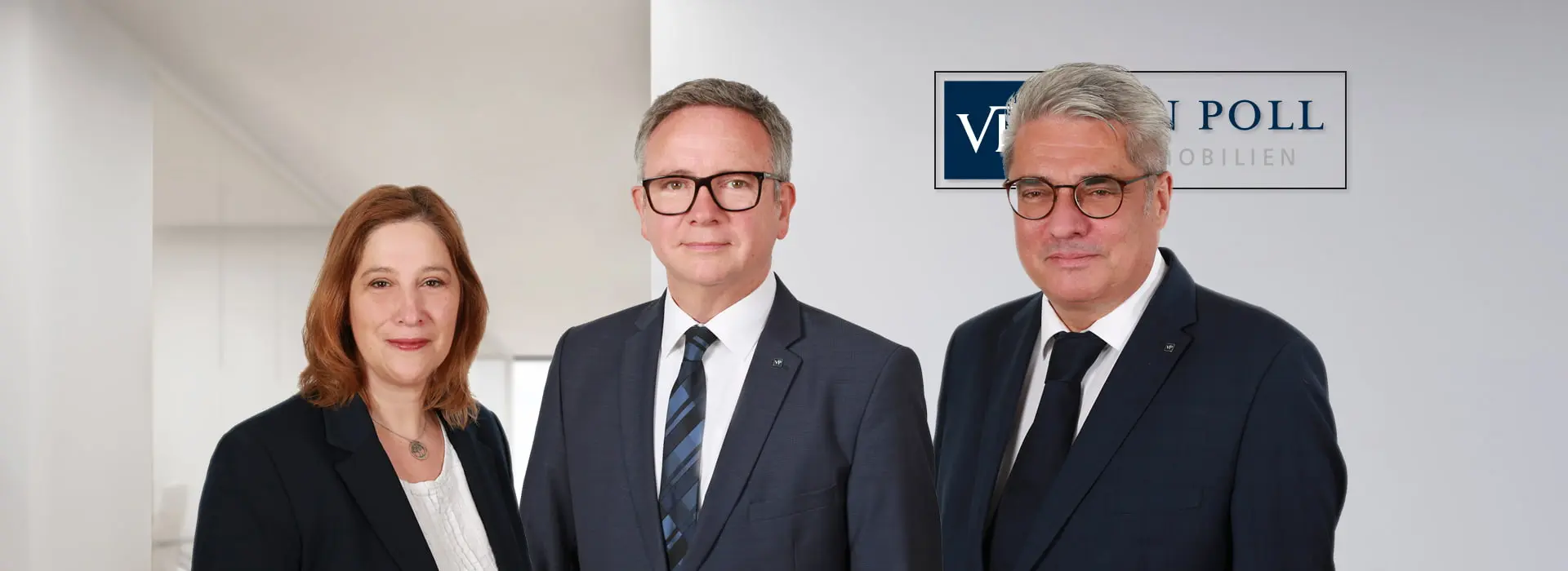 VON POLL IMMOBILIEN – Immobilienmakler Bochum – Teambild