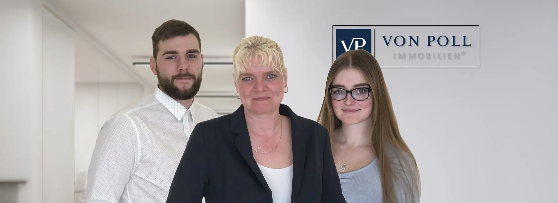 VON POLL IMMOBILIEN – Immobilienmakler Strausberg – Teambild