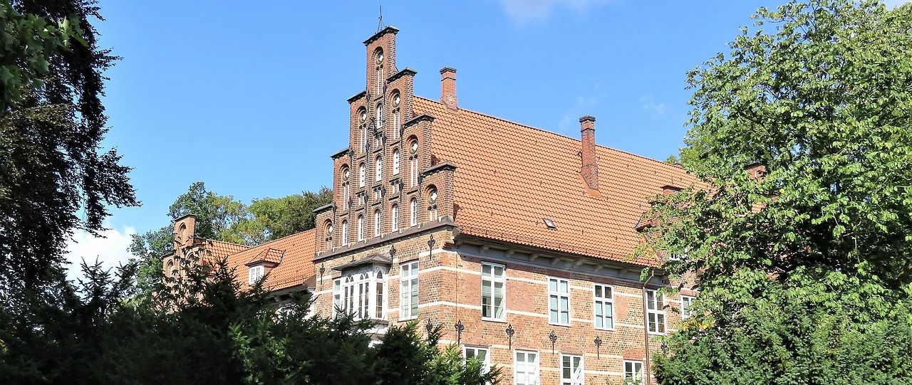 Haus mit Klinkerfassade im Bergedorfer Villenviertel