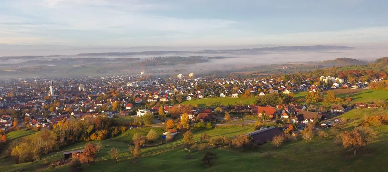 Markdorf am Bodensee im Herbst