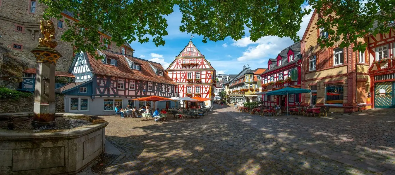 Marktplatz Idstein im Taunus