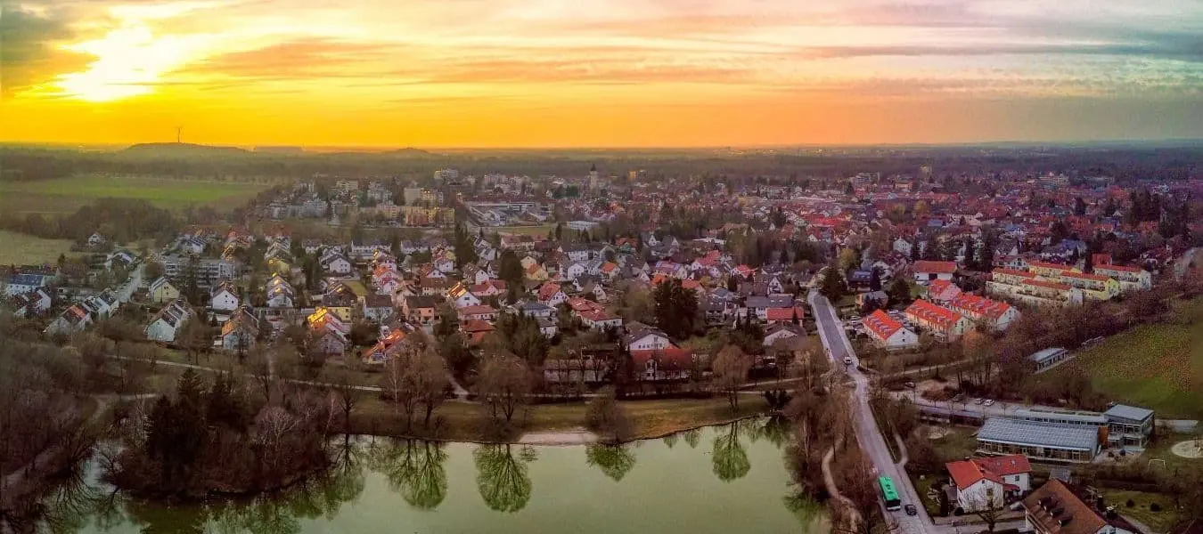 Vista sobre Ismaning