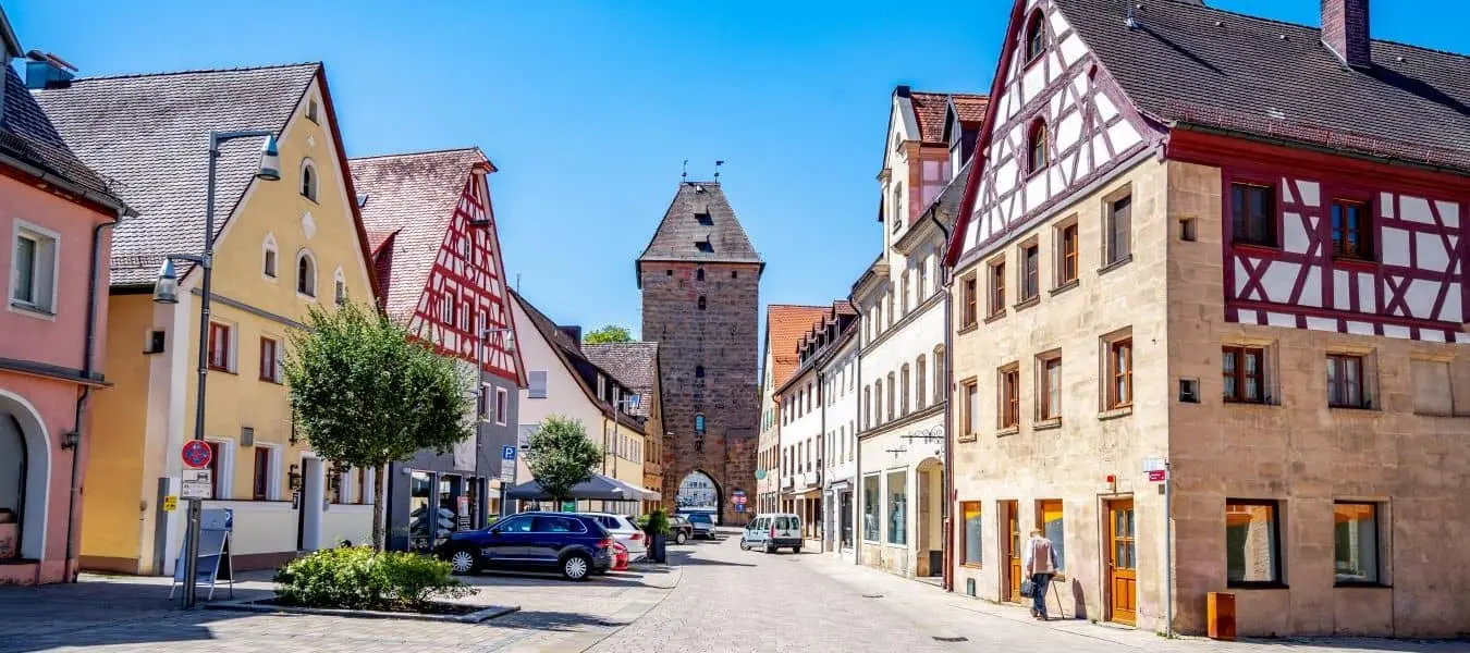 Markt, Altstadt, Altdorf bei Nürnberg, Bayern