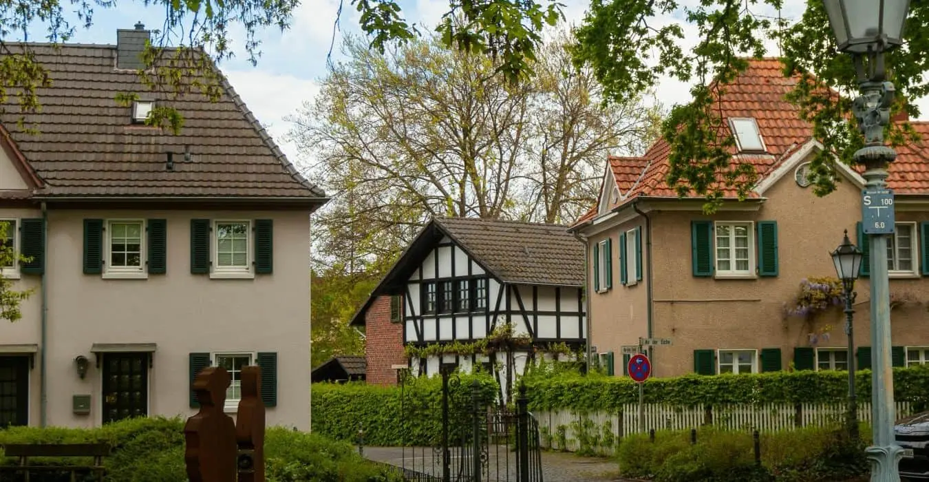 Wohnstraße in Bergisch Gladbach