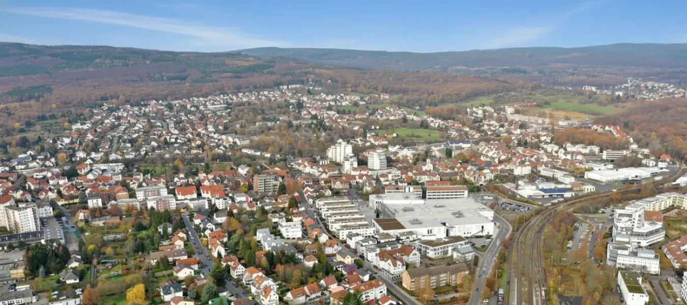 Luftaufnahme von Friedrichsdorf