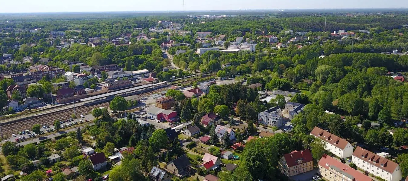 Drohnenaufnahme von Königs Wusterhausen