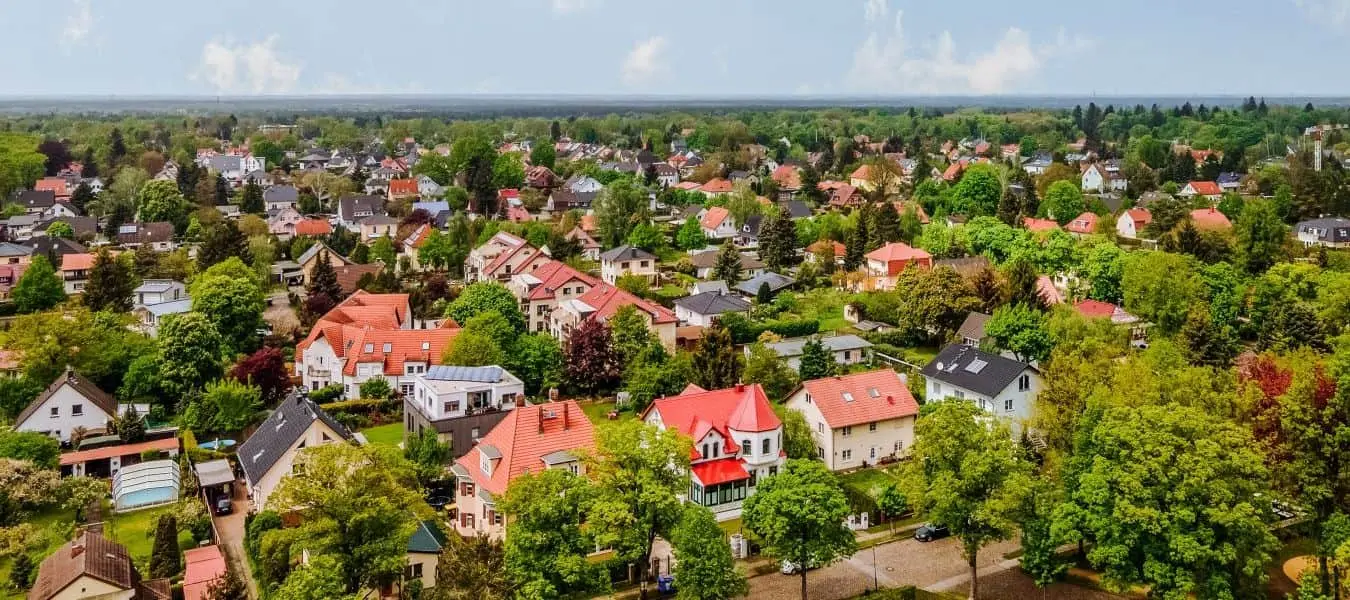 Hohen Neuendorf aus Drohnenansicht