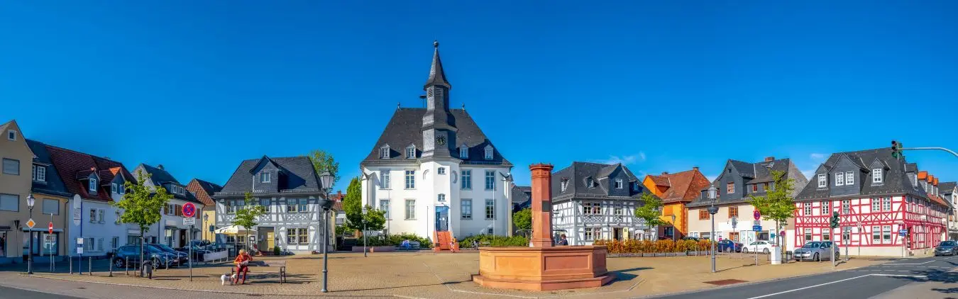 Rathaus, Marktplatz, Usingen