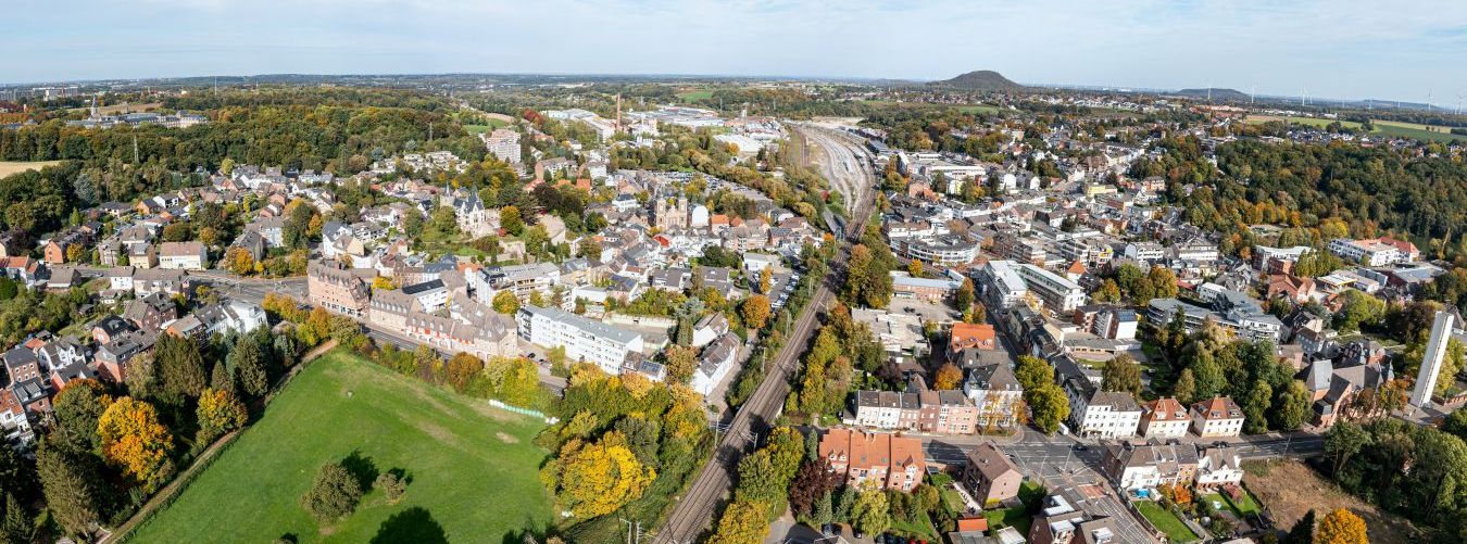 Luftbild Panorama Herzogenrath
