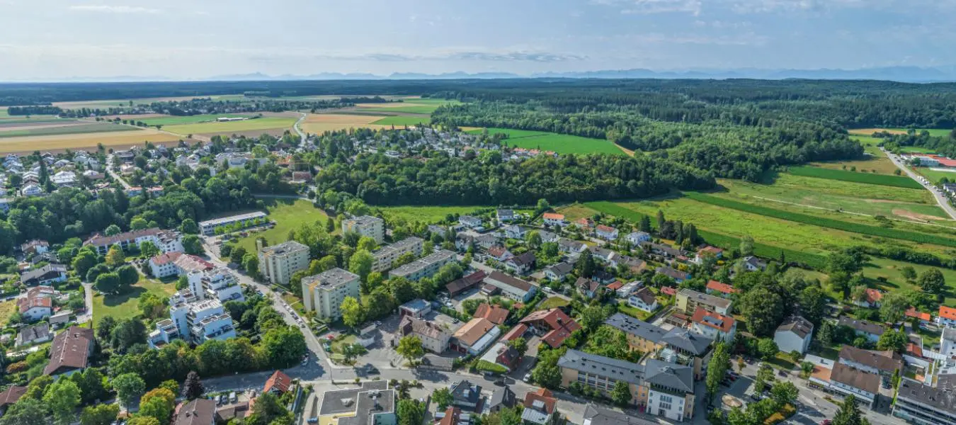 Blick über Gauting