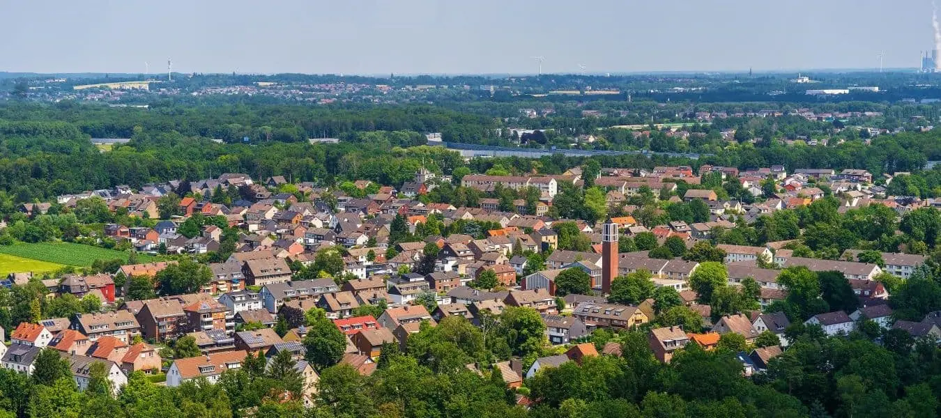 Blick auf Recklinghausen 