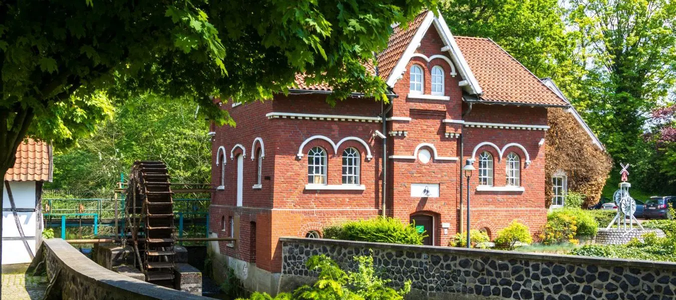 Die Paumühle, Wassermühle und Museum in Dinslaken Hiesfeld