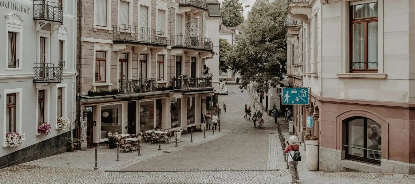 Baden-Baden Straßenszene