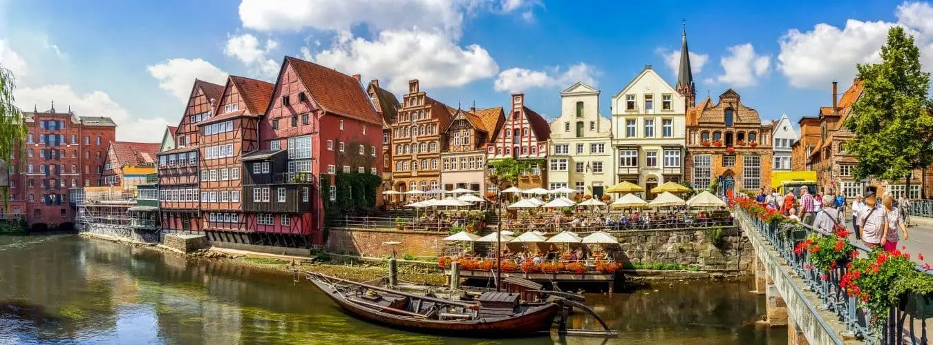 Stintmarkt in der Lüneburger Altstadt