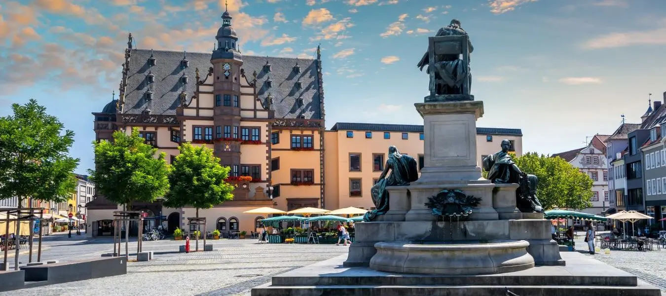 Altstadt, Schweinfurt, Bayern, Deutschland
