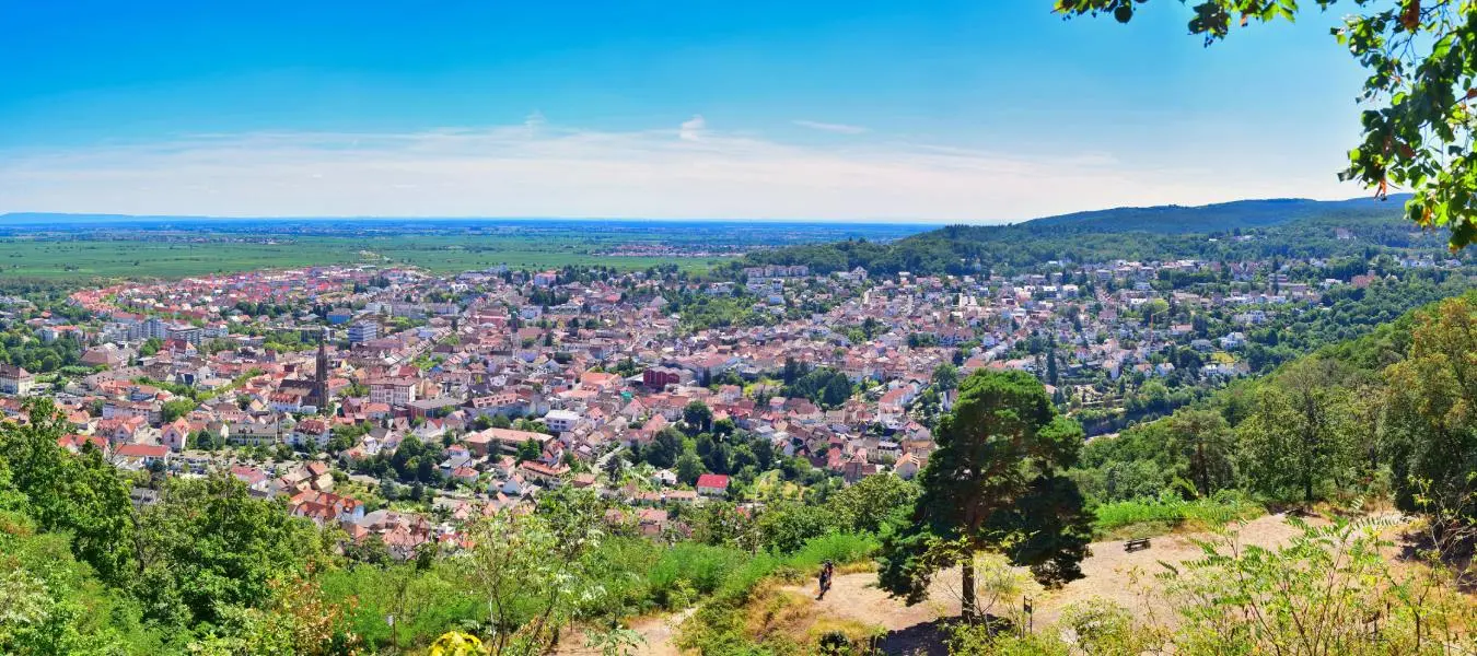 Blick auf Bad Dürkheim