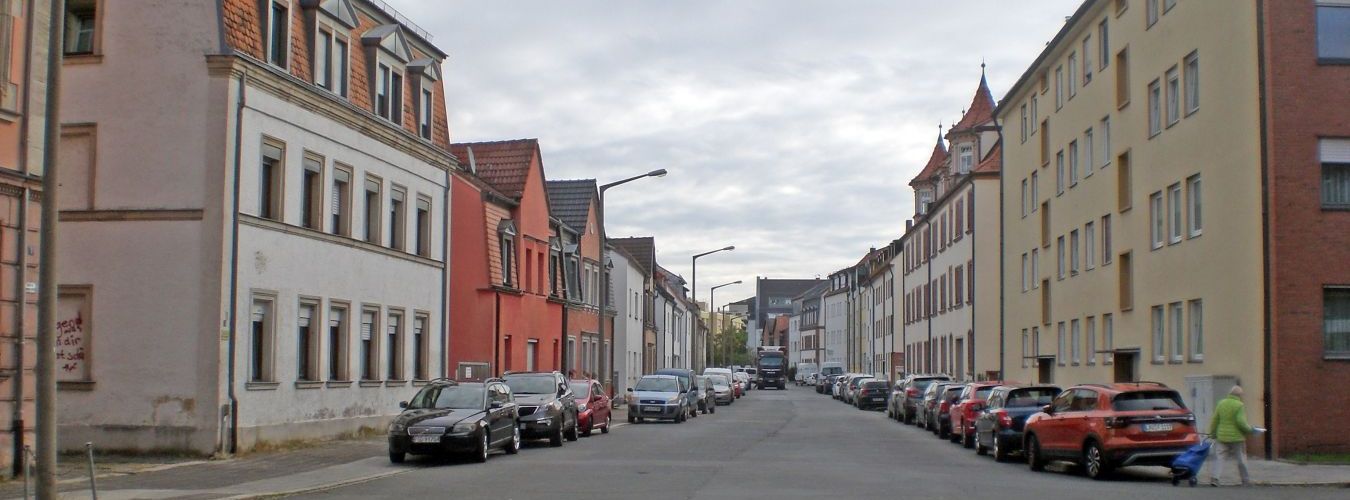 Straßenszene Nürnberg Mögeldorf