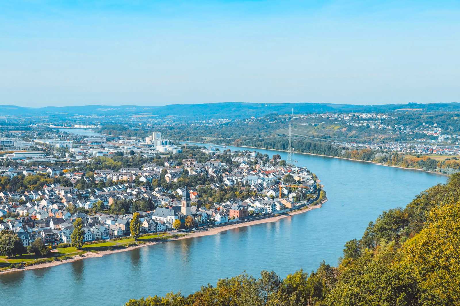 Koblenz — Blick über den Rhein