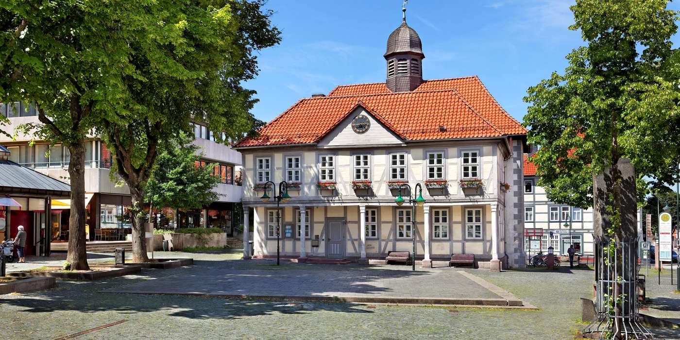Northeim — Fachwerkensemble am Marktplatz