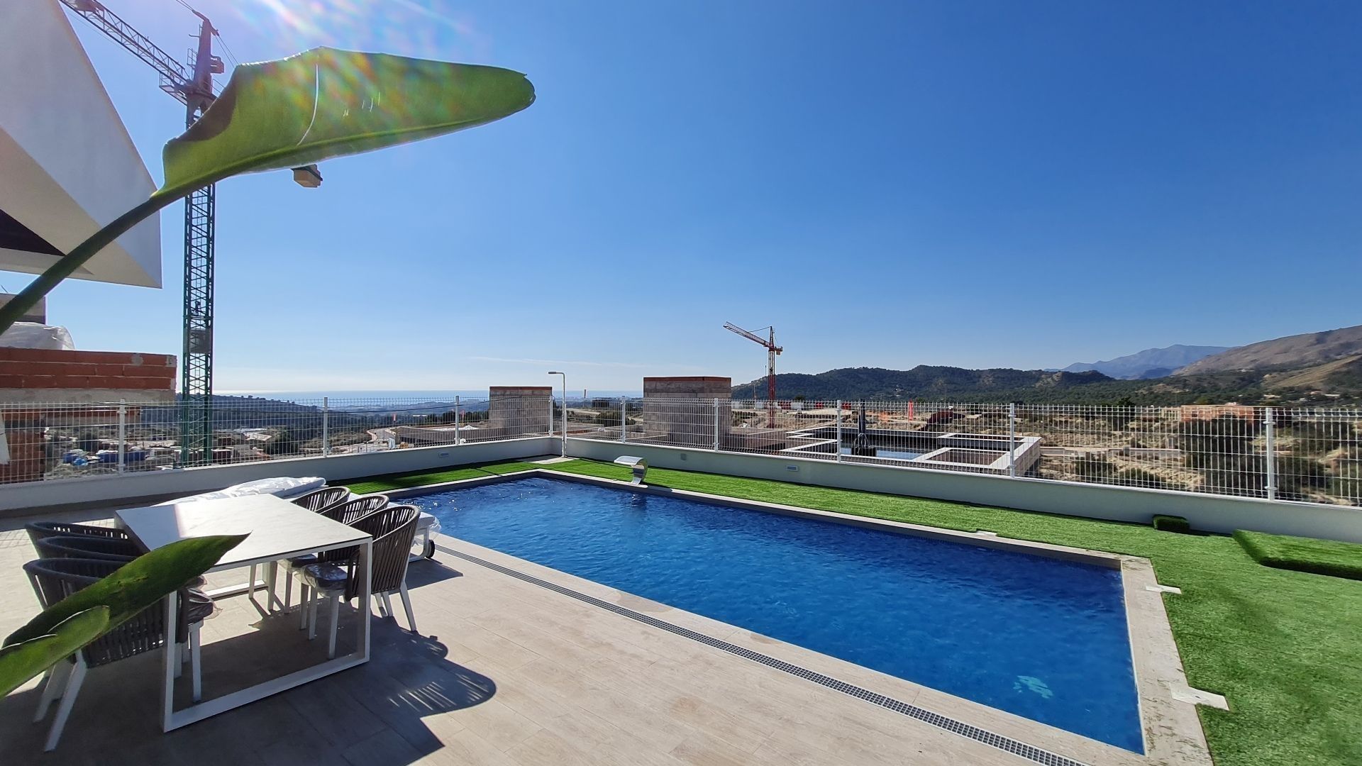 Modern Villas near Golf with sea & Mountain Views