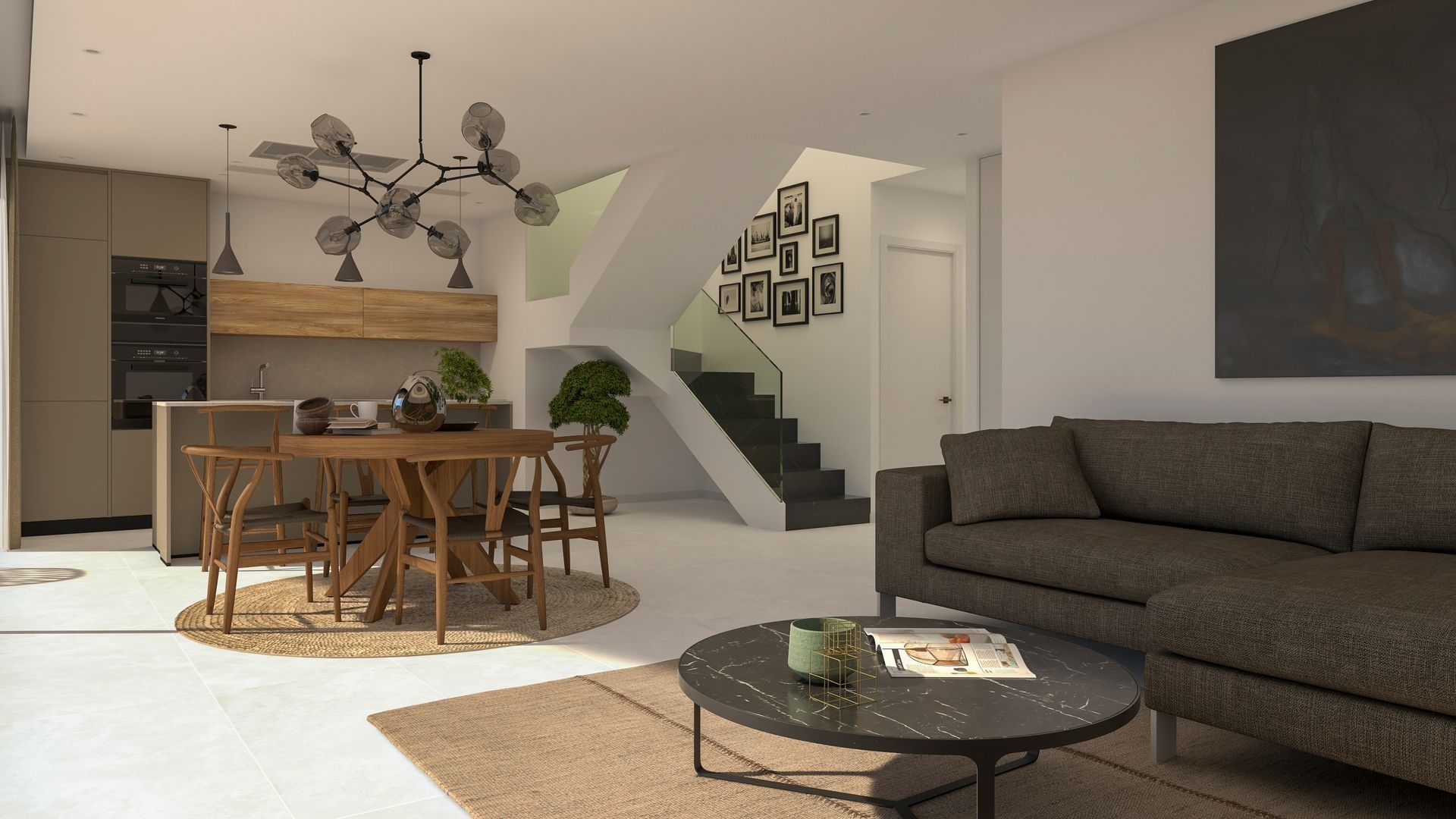 Modern Villas near Golf with sea & Mountain Views