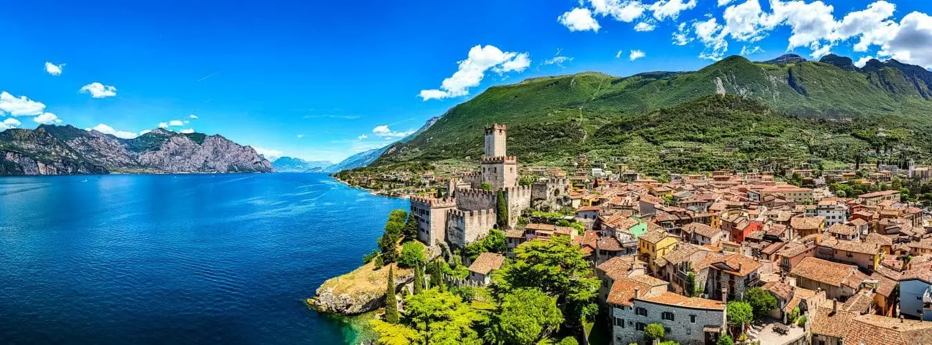 Malcesine on the eastern shore of Lake Garda – a sought-after real estate location in the province of Verona