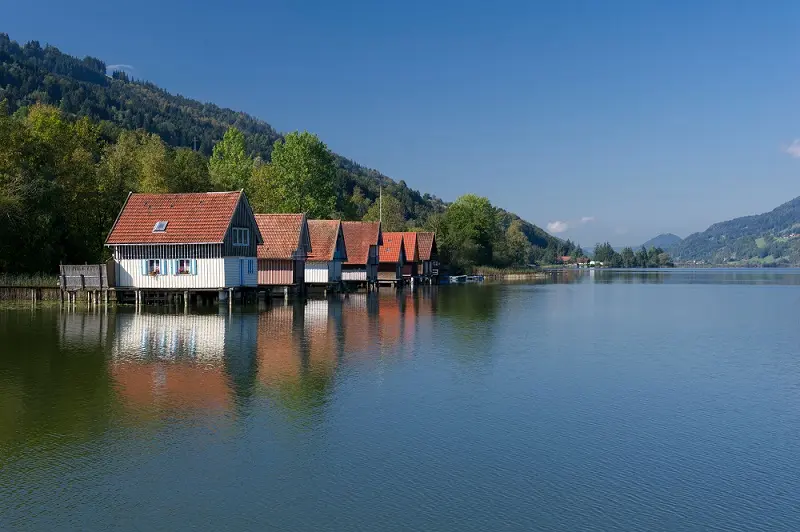 Blick auf den Alpsee in Immenstadt