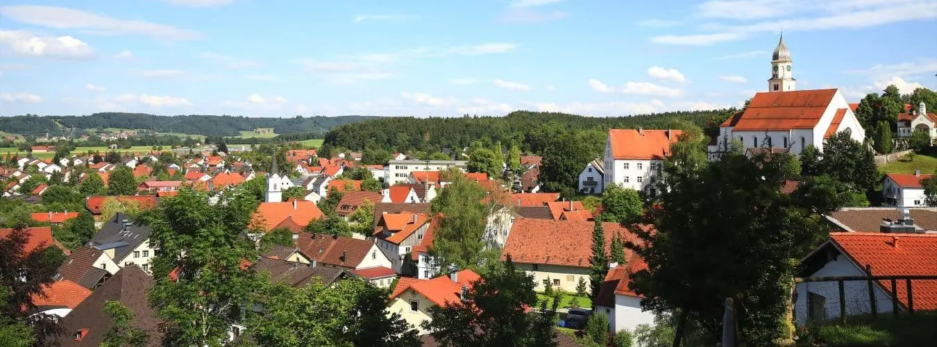 Stadtbildpanorama Bad Grönenbach