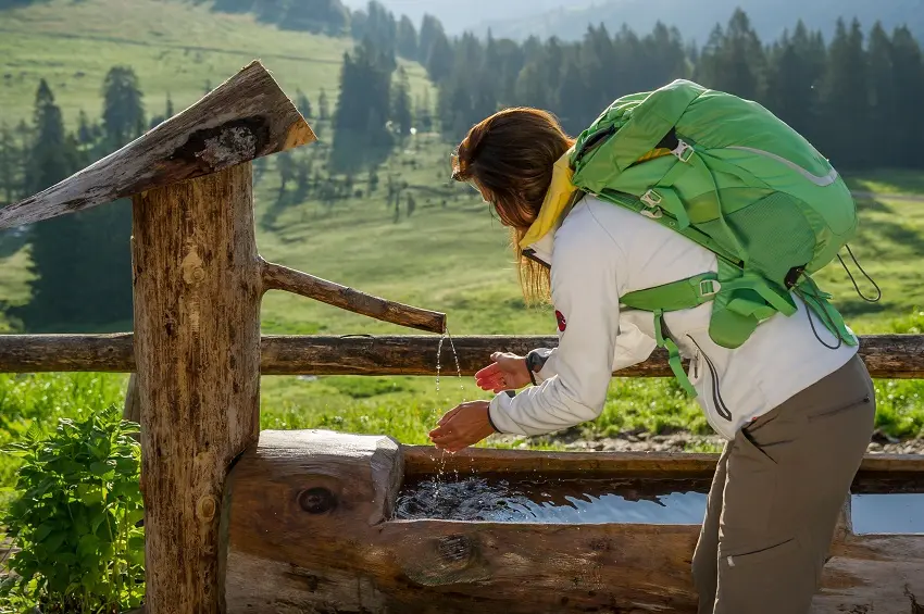 Alpe MIttelberg Wassertrog