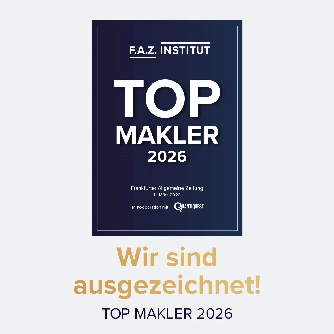 TOP Makler 2026 Siegel vom F.A.Z. Institut