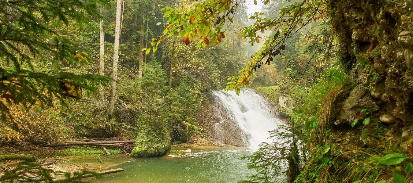 Eistobel, Großer Wasserfall in Isny