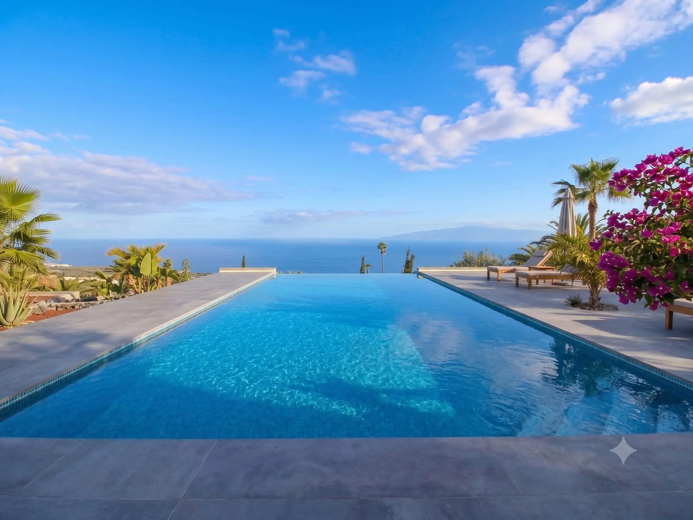 Infinity Pool auf Teneriffa